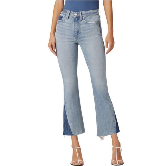 New Women’s Hudson Barbara High-Rise Bootcut Crop Jean Size 33 - Picture 1 of 12